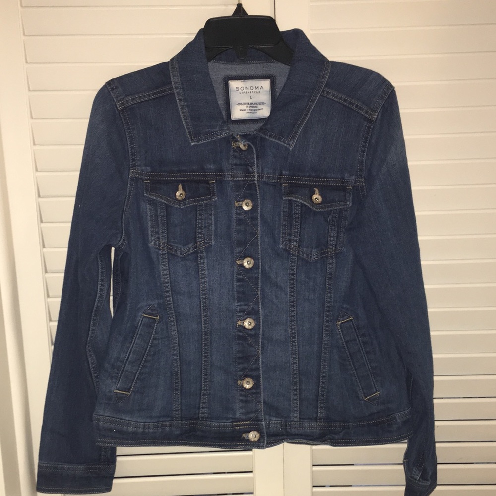 Like new! Sonoma denim/jean jacket.